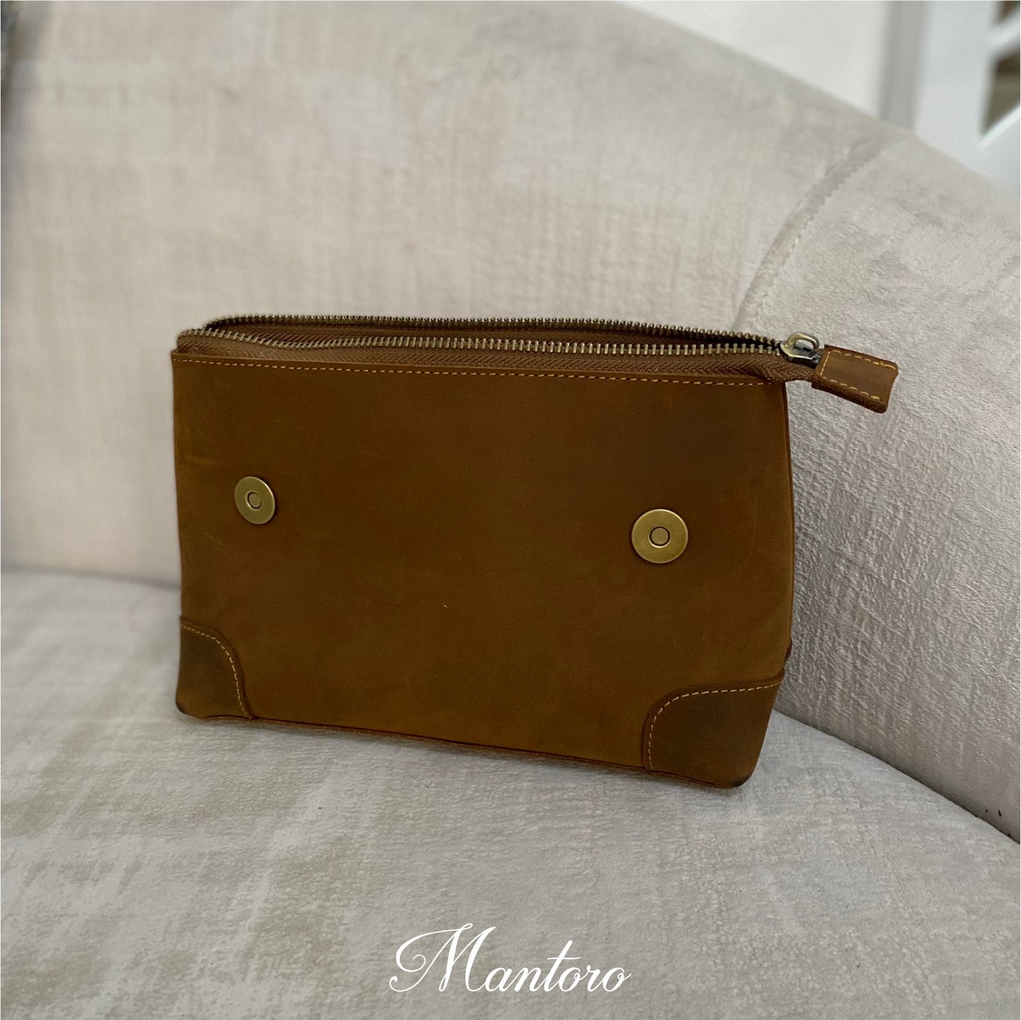Crossbody MUESTRA cuero rústico
