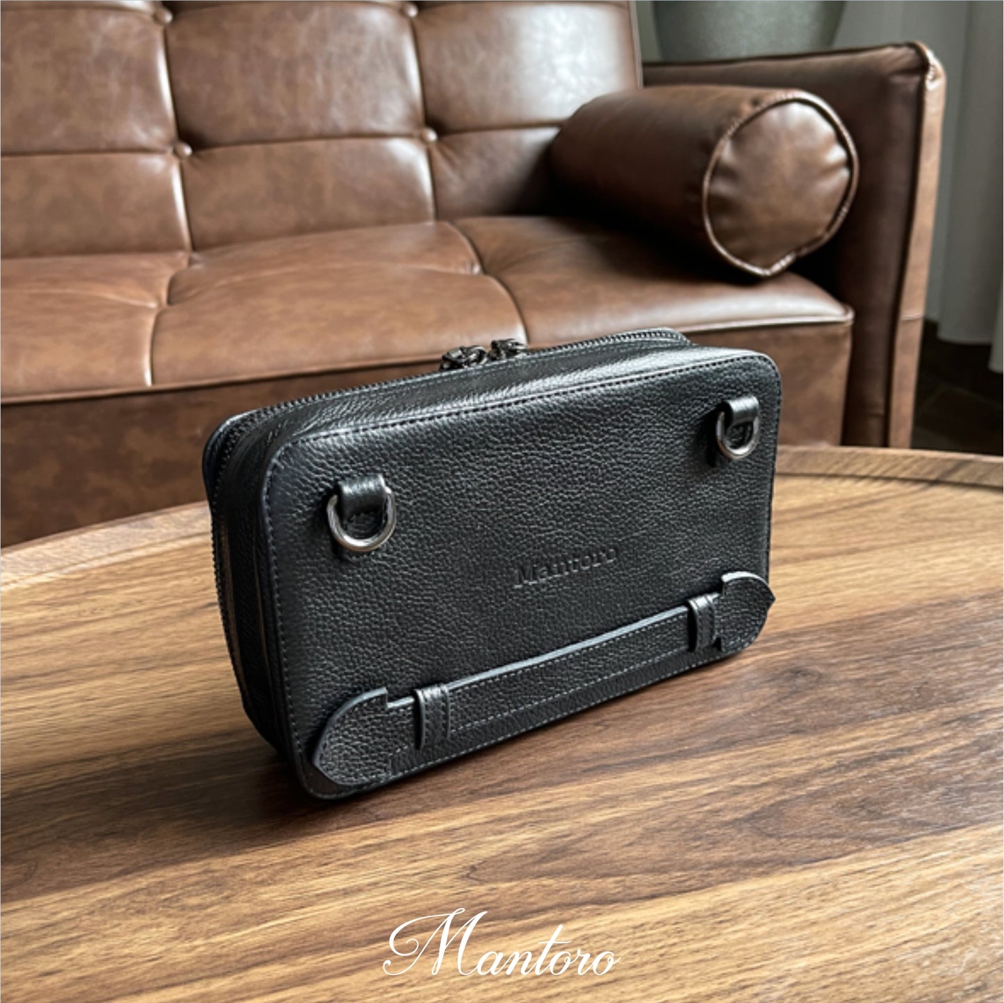 Crossbody Mini Cuero Vacuno