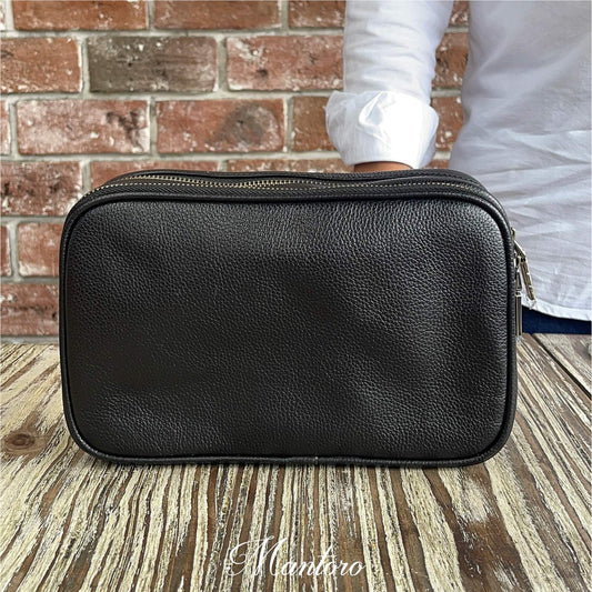 Crossbody Doble Compartimento 100% cuero vacuno