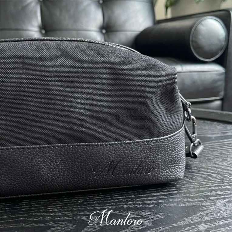 Neceser Onyx Waterproof cuero vegano