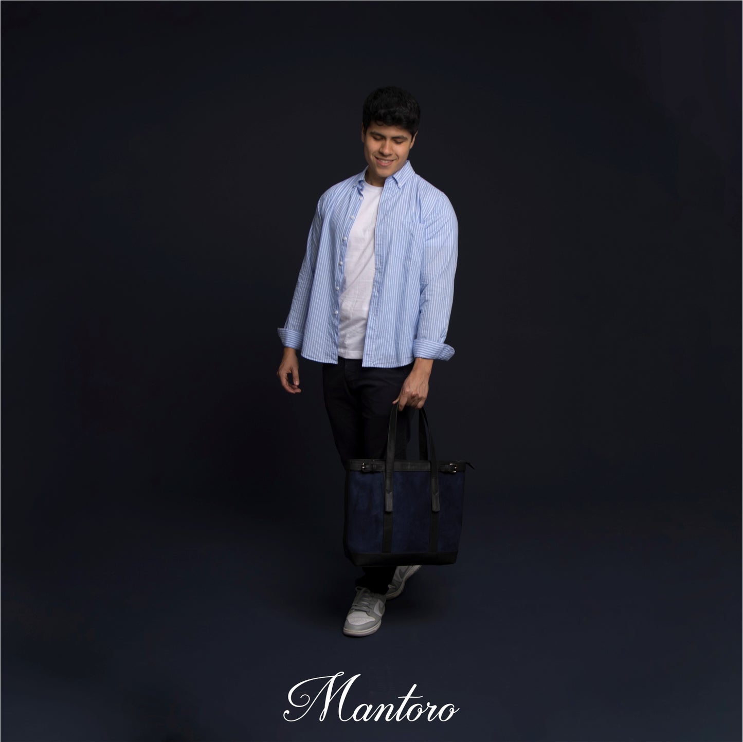 Suede Tote Bag cuero vegano